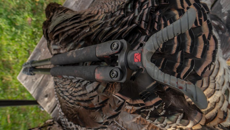 BOG Adrenaline Camo Bipod Shooting Rest with Lightweight Aluminum Construction, Switcheroo System, Universal Shooting Rest Head, Lever Locks, High Density Foam Grip, for Hunting, Shooting, and Outdoor - Image 2